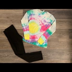 Tie dye long sleeve